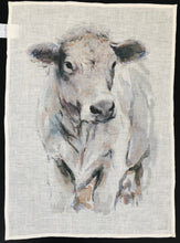 Load image into Gallery viewer, Cow Tea Towel