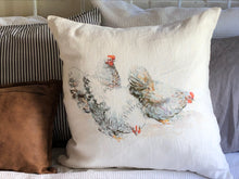 Load image into Gallery viewer, Three Chickens Cushion Cover