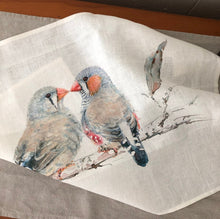 Load image into Gallery viewer, Finches Tea Towel